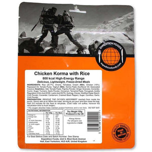 Expedition Foods Chicken Korma with Rice