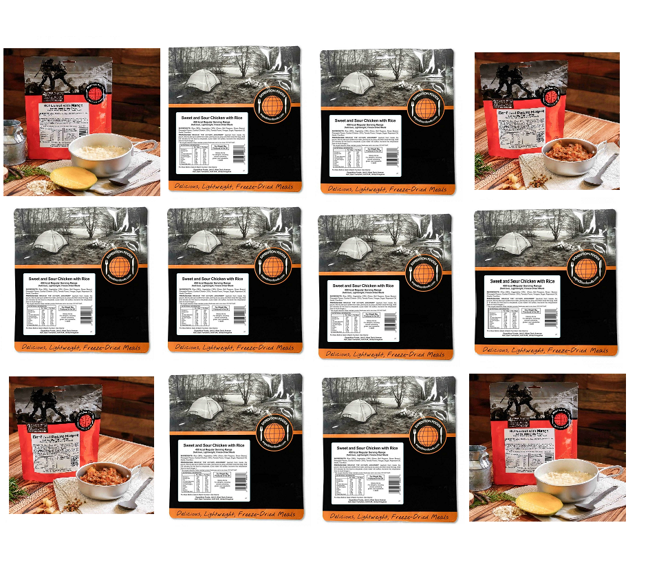 Expedition Rations Expedition Foods 3 Month Emergency Rations Pack – Trekfood