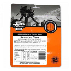 Expedition Foods Macaroni and Cheese (1000kcal) - Freeze Dried Meal
