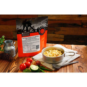 Expedition Foods Thai Green Chicken Curry with Rice