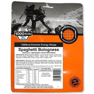 Expedition Foods Spaghetti Bolognese (1000kcal) - Freeze Dried Meal