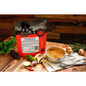 Expedition Foods Beef Stroganoff with Rice