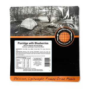 Expedition Foods Porridge with Blueberries