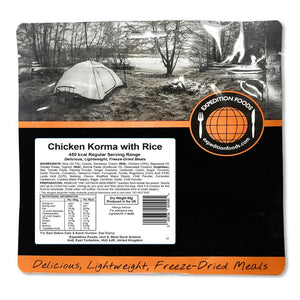 Expedition Foods Chicken Korma with Rice