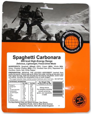 Expedition Foods Spaghetti Carbonara