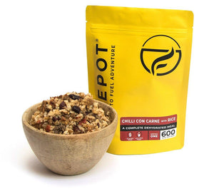 3 x Firepot Chilli con Carne and Rice Regular Serving