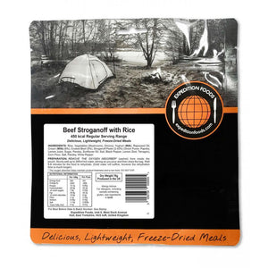 Expedition Foods Beef Stroganoff with Rice