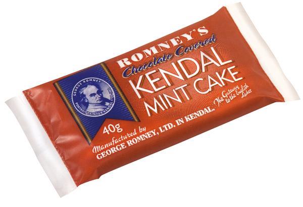 Romneys Kendal Mint Cake Chocolate 40g
