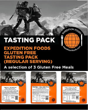 Expedition Foods 450kcal Gluten Free - 3 Meal Tasting Pack