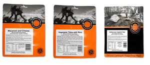 Expedition Foods 800kcal Vegetarian - 3 Meal Tasting Pack
